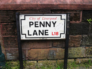 Liverpool famous Penny Lane